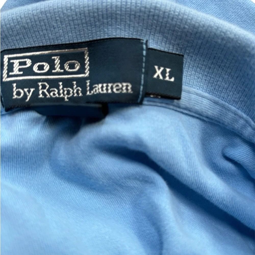 Polo by Ralph Lauren Light‎ Blue Polo Shirt XL